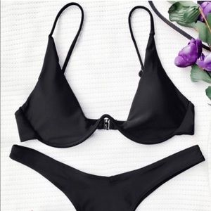 ZAFUL push up plunge bikini